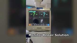 Philip MP40 MP50 Hasta Monitörü Onarımı Anakart Pil Ekranı Dokunmatik Ekran Tuş Takımı Demosu