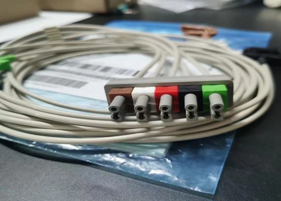 PHILIP M1623A Tıbbi Cihaz Tüketim Malzemeleri, 5 Kurşun EKG Kablosu 989803104511