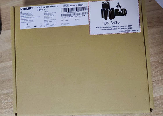 Philip Efficia CM10 CM20 için orijinal hasta monitörü bataryası 989803189981
