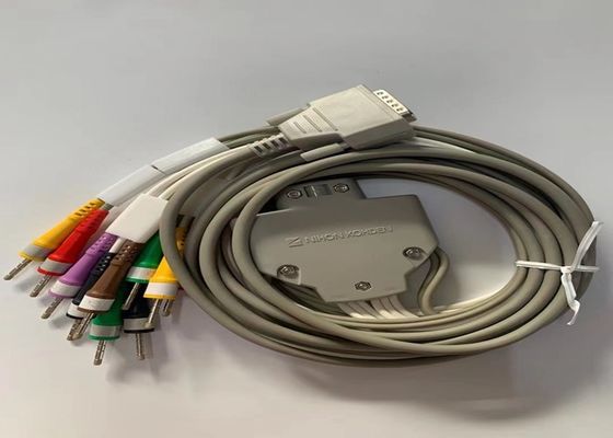 AB Standart Tıbbi Cihaz Tüketici Kablosu BJ-961D Elektrokardiyograf için