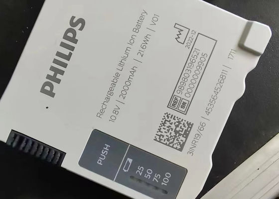 989803196521 Philip IntelliVue hasta monitörü için şarj edilebilir lityum iyonlu batarya
