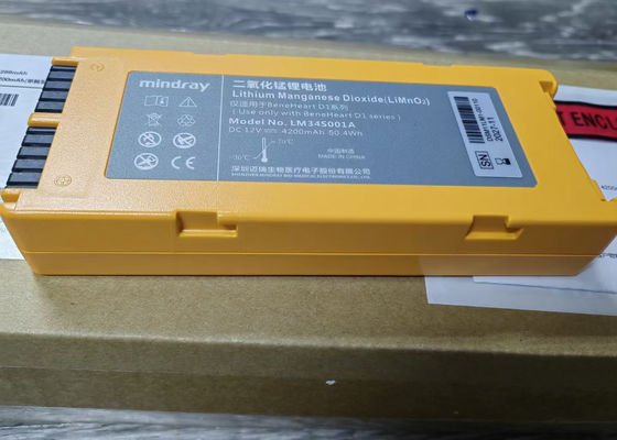 Li-MnO2 Tıbbi ekipman bataryaları 12V 4200mAh 115-026737-00 LM34S001A