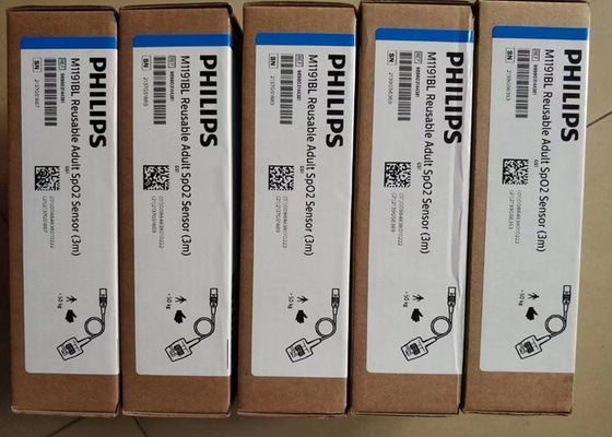 3m Uzunluk Hasta Monitörü Aksesuarları Yetişkin Spo2 Sensörü M1191BL Tekrar kullanılabilir