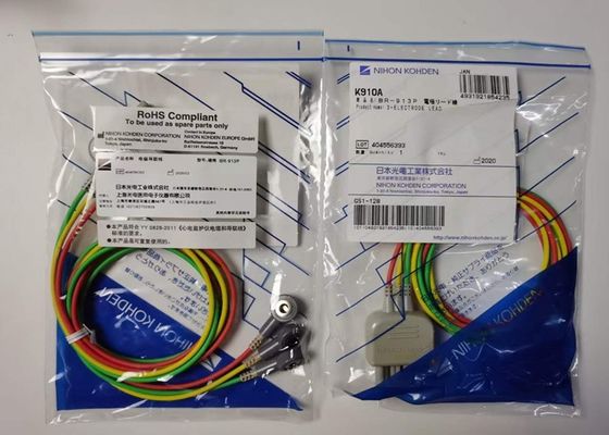 NIHON KOHDEN Tıbbi ekipman yedek parça kablo BR-913P Snap On Tip K910A