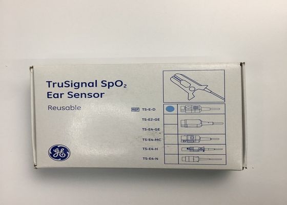 GE Ohmeda Oksimetri Spo2 Kulak Algılayıcısı TS-E-D 9 Pins Tekrar Kullanılabilir İstilacı olmayan