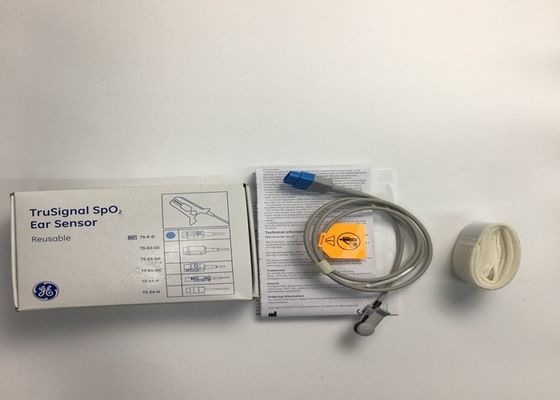 GE Ohmeda Oksimetri Spo2 Kulak Algılayıcısı TS-E-D 9 Pins Tekrar Kullanılabilir İstilacı olmayan