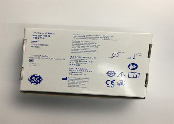 Bir kutuda 3 adet TruSignal SpO2 Duyarlı Deri Sensörü 9 Pin / Tekrar kullanılabilir