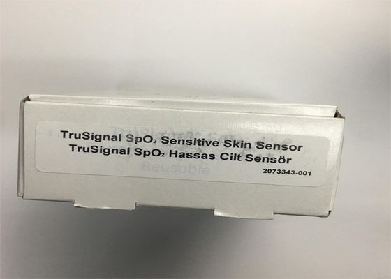 Bir kutuda 3 adet TruSignal SpO2 Duyarlı Deri Sensörü 9 Pin / Tekrar kullanılabilir