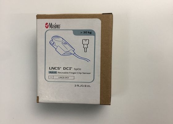 LNCS DCI SpO2 Masimo Tekrar kullanılabilir Parmak Klip Sensörü 9 Pin Ref 1863 Yetişkinler için