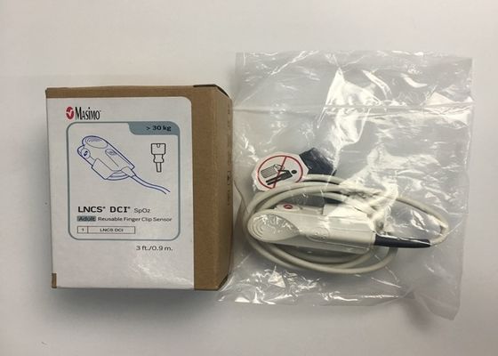 LNCS DCI SpO2 Masimo Tekrar kullanılabilir Parmak Klip Sensörü 9 Pin Ref 1863 Yetişkinler için