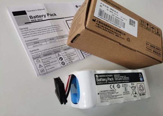 2800mAh Şarj edilebilir Ni Mh Pil, 12v Nkb 301v Nihon Kohden