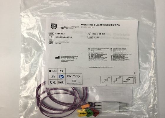 M1626A Hastaneler ve Klinikler İçin Tekrar Kullanılabilir EKG Kurşun Kabloları