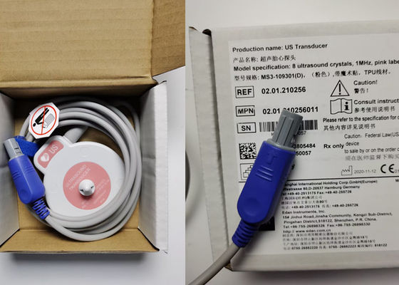 EDAN F6 Fetal Monitor Transducer MS3-109301 Çift Slot 4 Pin Su geçirmez IPX8