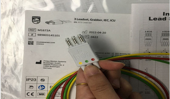 TPU EKG yedek parçaları Kablolar, EKG kurşun seti 989803145101