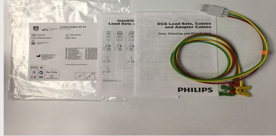 TPU EKG yedek parçaları Kablolar, EKG kurşun seti 989803145101