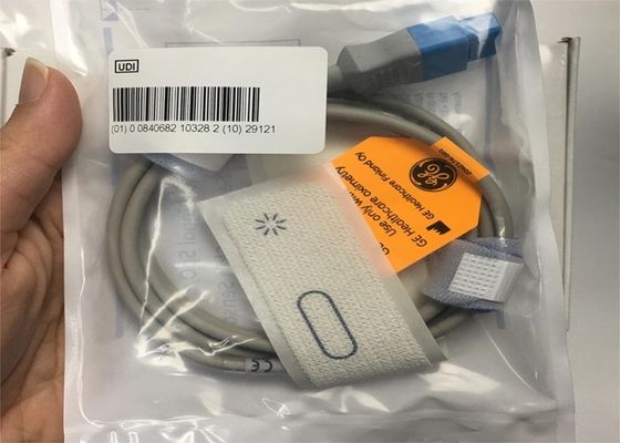 TS-SE-3 Tıbbi ekipman yedek parçaları sensörü Tekrar kullanılabilir SpO2 Duyarlı 9 PINS
