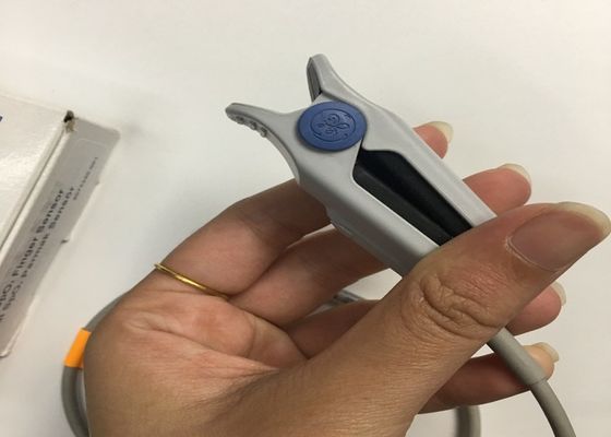 Tekrar kullanılabilir tıbbi ekipman yedek parçaları, Trusignal Spo2 Parmak sensörü Yuvarlak 1M şeklinde