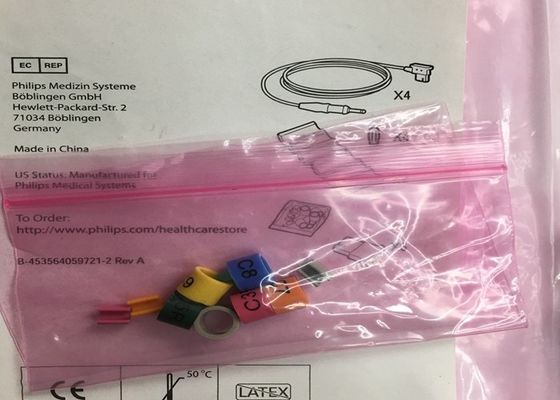 989803151761 TC50 Flip Hasta Monitörü için Tıbbi Cihaz Tüketim Malzemeleri 4 Lider