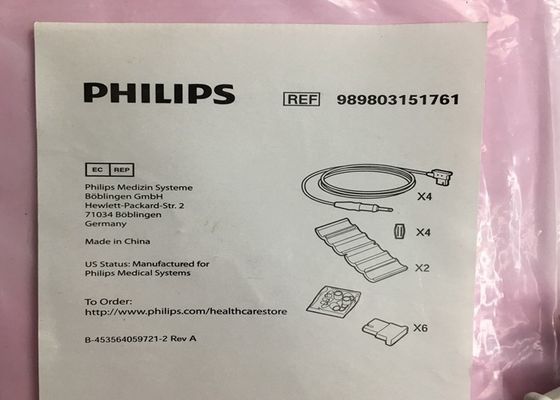 989803151761 TC50 Flip Hasta Monitörü için Tıbbi Cihaz Tüketim Malzemeleri 4 Lider