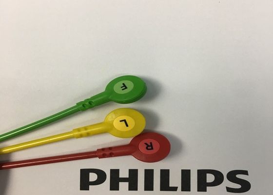 M1674A EKG Kurşun Takımı Kablo 3 Kurşun IEC ICU 1M Tıbbi Ekipmanlar İçin
