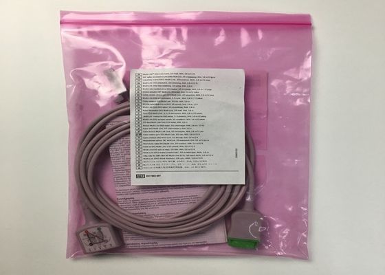 GE Yetişkinler Çoklu Bağlantı EKG Kurşun Kablosu 3 Kurşun 5 Kurşun 3.6M 12ft 2017003-001