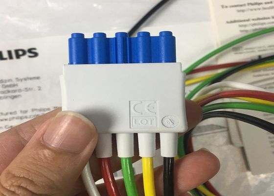 M1645A IntelliVue Tıbbi ekipman yedek parçaları Kablolar 5 Leadset