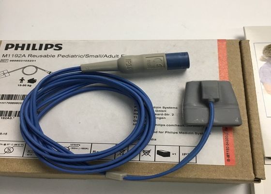 M1192A Çocuklar ve Yetişkinler İçin Alınabilir Küçük Parmak SpO2 Sensörü D Şekli 8 Pin 1.5M