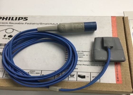 M1192A Çocuklar ve Yetişkinler İçin Alınabilir Küçük Parmak SpO2 Sensörü D Şekli 8 Pin 1.5M