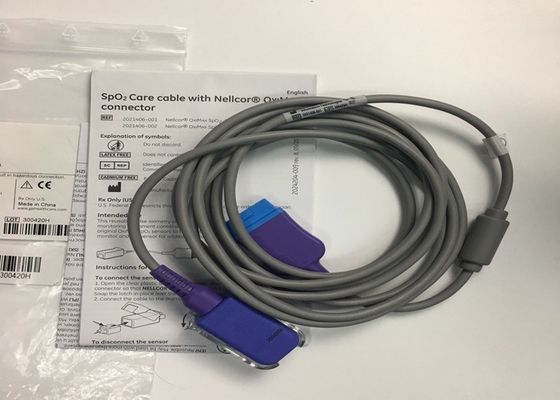 SpO2 Arayüzü Tıbbi Ekipman yedek parçaları Kablo 3M 10ft 2021406-001