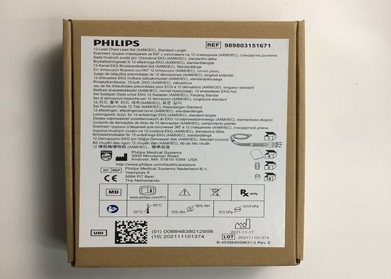 0.75M Tıbbi Cihaz Tüketilebilir Malzemeler 12 Kurşun Seti 989803151671 Phlip için Orijinal TC30