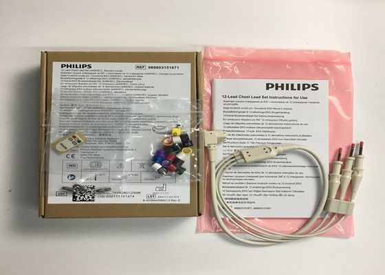 0.75M Tıbbi Cihaz Tüketilebilir Malzemeler 12 Kurşun Seti 989803151671 Phlip için Orijinal TC30