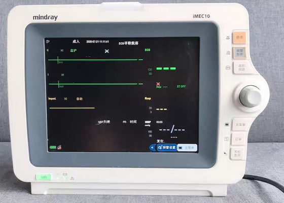 İkinci el Mindray IMEC 10 Hastane kliniği için hasta monitörü