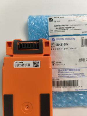 Nihon Kohden AED Defibrillatör Bataryası Turuncu AED-2100aed-2150aed-215aed-2152 Nkpb-28271k X217A