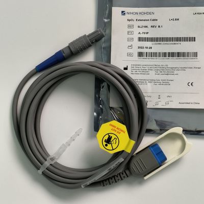NIHON KOHDEN Hasta Monitörü SpO2 Uzantı Kablo REF SLZ106 PN JL701P