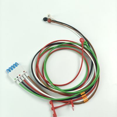 PHILIP Hasta İzleyici Tıbbi Cihaz Kullanım Malzemeleri CBL 5 Leadset Snap AAMI ICU REF M1644A 989803144991