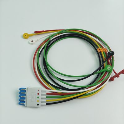 PHILIP Hasta Monitörü Orijinal CBL 5 Leadset Snap IEC ICU REF M1645A 989803145001