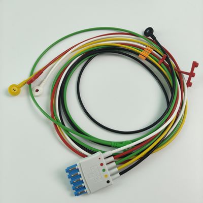 PHILIP Hasta Monitörü Orijinal CBL 5 Leadset Snap IEC ICU REF M1645A 989803145001