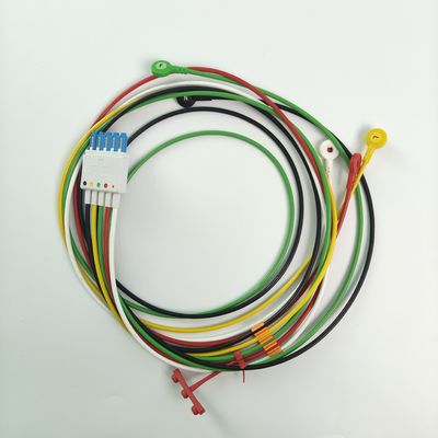 PHILIP Hasta Monitörü Orijinal CBL 5 Leadset Snap IEC ICU REF M1645A 989803145001