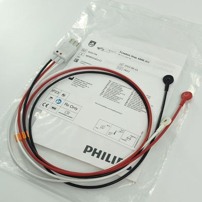 REF M1673A PHILIP Hasta İzleyici CBL 3 Leadset Snap AAMI ICU PN 989803145111