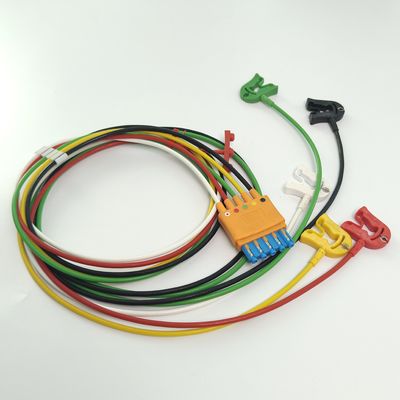 989803125871 Tıbbi Cihaz Tüketim malzemeleri PHILIP Hasta Monitörü Orijinal CBL 5 Leadset Grabber IEC OR REF M1974A