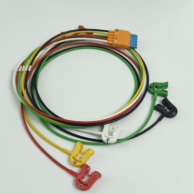 989803125871 Tıbbi Cihaz Tüketim malzemeleri PHILIP Hasta Monitörü Orijinal CBL 5 Leadset Grabber IEC OR REF M1974A