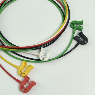 989803125871 Tıbbi Cihaz Tüketim malzemeleri PHILIP Hasta Monitörü Orijinal CBL 5 Leadset Grabber IEC OR REF M1974A