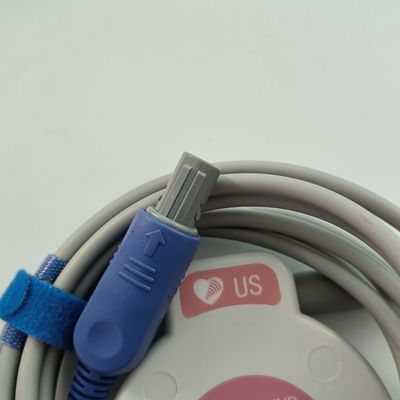 Lastik Denetimi F2/F3/F6 Fetal Kalp Hızı için US Transducer US Probe Dual Slot 4 Pin MS3-109301 (D)