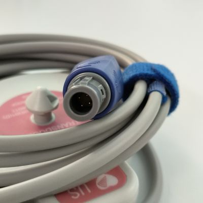 Lastik Denetimi F2/F3/F6 Fetal Kalp Hızı için US Transducer US Probe Dual Slot 4 Pin MS3-109301 (D)
