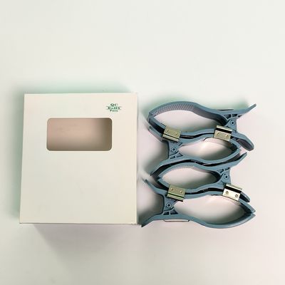 Uzuv Klip Bir Kutu/4 Mavi İki Kol Elektrot İki Ayak Elektrot Açıklık 4.0mm REF EKG-FJX42