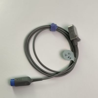 REF SHEC3 Kan Oksijen uzatma kablosu 2M Mavi Yuvarlak Baş Tek Slot 7 Pin L 2.0 Metre