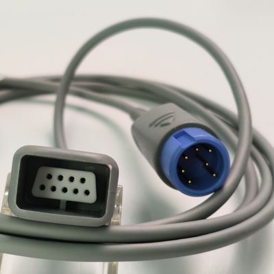 REF SHEC3 Kan Oksijen uzatma kablosu 2M Mavi Yuvarlak Baş Tek Slot 7 Pin L 2.0 Metre