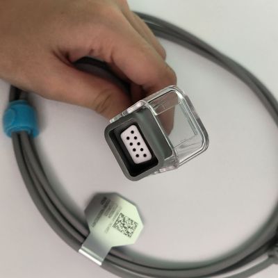 SHEC1 Kan Oksijen Sondu Genişletme Kablosu 2M DB9 LEMO Adaptörü 6 Pin Çift Slot L2.0m