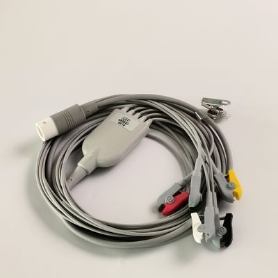 PHILIP hasta monitörü orijinal 5 kurşun IEC seti REF: 989803143191