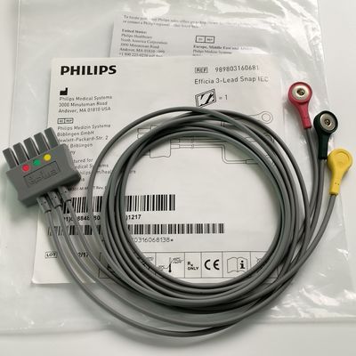 PHILIP Orijinal CBL 3 Kurşun Kablo Set Snap IEC ICU REF:989803160681